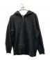 CDG（シーディージー）の古着「背面プリントジップパーカー」｜ブラック