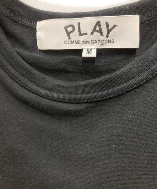 PLAY COMME des GARCONS（プレイコムデギャルソン）PLAY COMME des GARCONS (プレイコムデギャルソン) T-Shirt ブラック サイズ:Mの古着・服飾アイテム