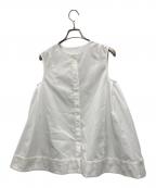 OHGAオオガ）の古着「NOSLE BLOUSE」｜ホワイト