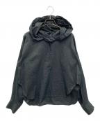 mizuiro-indミズイロインド）の古着「フード付ブラウス」｜ブラック