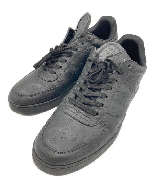 LOUIS VUITTON（ルイ ヴィトン）LOUIS VUITTON (ルイ ヴィトン) モノグラムエクリプス レザー ローカットスニーカー ブラック サイズ:8の古着・服飾アイテム