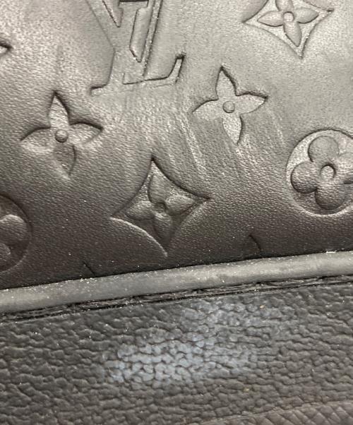 LOUIS VUITTON（ルイ ヴィトン）LOUIS VUITTON (ルイ ヴィトン) モノグラムエクリプス レザー ローカットスニーカー ブラック サイズ:8の古着・服飾アイテム