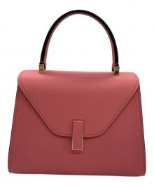 Valextra（ヴァレクストラ）の古着「Mini Iside Shoulder Bag」｜アンティークピンク