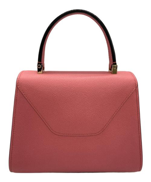 Valextra（ヴァレクストラ）Valextra (ヴァレクストラ) Mini Iside Shoulder Bag アンティークピンクの古着・服飾アイテム