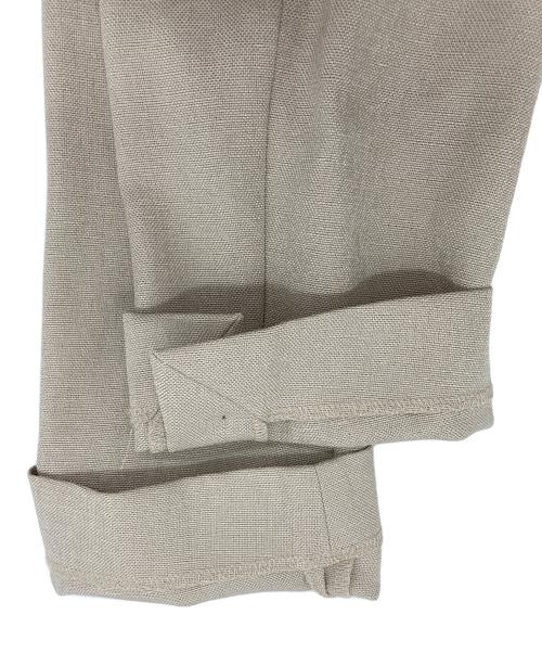 BEAUTY&YOUTH（ビューティーアンドユース）BEAUTY&YOUTH (ビューティーアンドユース) リネンライク ダブルジャケット ベージュ サイズ:Mの古着・服飾アイテム