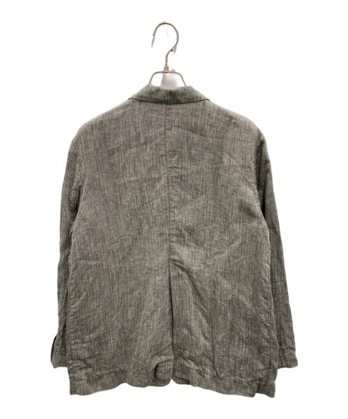 Spick and Span（スピック＆スパン）Spick and Span (スピックアンドスパン) リネンエアリージャケット グレー サイズ:38の古着・服飾アイテム