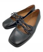 moussyマウジー）の古着「BOW BALLET パンプス」｜ブラック