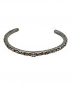 BILL WALL LEATHERビルウォールレザー）の古着「シン クロス バングル」