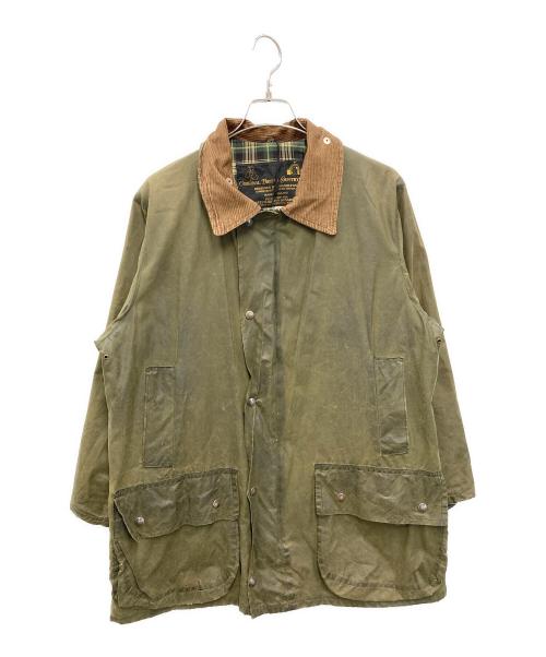 ORIGINAL BRITISH COUNTRY WEAR（オリジナル ブリティッシュ カントリー ウェア）ORIGINAL BRITISH COUNTRY WEAR (オリジナル ブリティッシュ カントリー ウェア) ［古着］オイルドジャケット カーキ サイズ:Sの古着・服飾アイテム