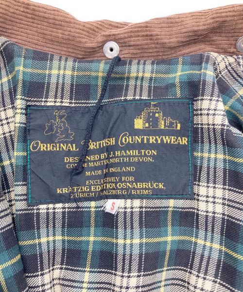 ORIGINAL BRITISH COUNTRY WEAR（オリジナル ブリティッシュ カントリー ウェア）ORIGINAL BRITISH COUNTRY WEAR (オリジナル ブリティッシュ カントリー ウェア) ［古着］オイルドジャケット カーキ サイズ:Sの古着・服飾アイテム