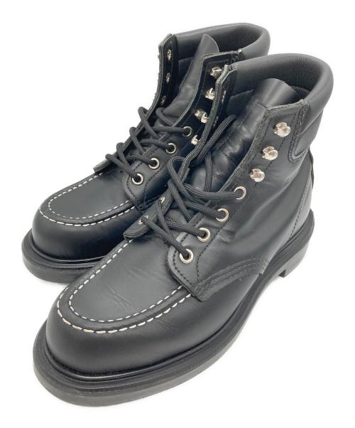 RED WING（レッドウィング）RED WING (レッドウィング) SuperSole 6-inch Moc ブラック サイズ:24.5cmの古着・服飾アイテム