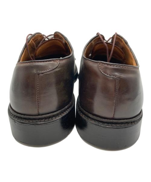 Alden（オールデン）Alden (オールデン) コードバンプレーントゥシューズ バーガンディー サイズ:8の古着・服飾アイテム