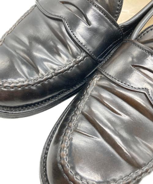 Alden（オールデン）ALDEN (オールデン) コードバンペニーローファー ブラック サイズ:8の古着・服飾アイテム