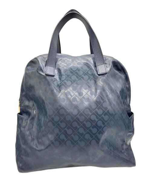 GHERARDINI（ゲラルディーニ）GHERARDINI (ゲラルディーニ) ロゴモチーフリュック ネイビーの古着・服飾アイテム