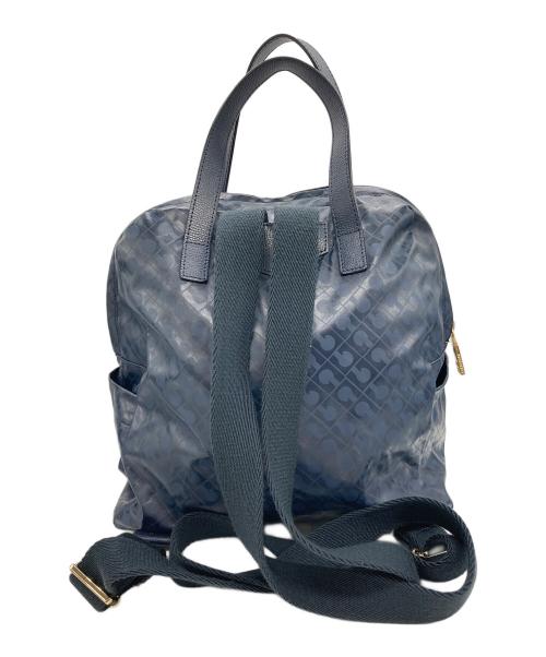 GHERARDINI（ゲラルディーニ）GHERARDINI (ゲラルディーニ) ロゴモチーフリュック ネイビーの古着・服飾アイテム