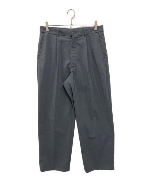 STEVEN ALAN（スティーブンアラン）STEVEN ALAN (スティーブンアラン) BRUSH TWILL 2PLEATED BOLD グレー サイズ:Lの古着・服飾アイテム