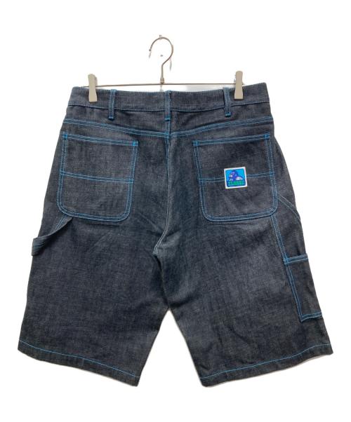 X-LARGE（エクストララージ）X-LARGE (エクストララージ) デニムペインターハーフパンツ インディゴ サイズ:32の古着・服飾アイテム