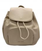 COLE HAANコールハーン）の古着「クラシック フラップ バックパック」｜ベージュ