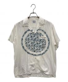 Pilgrim（ピルグリム）の古着「［古着］オープンカラーシャツ」｜ホワイト