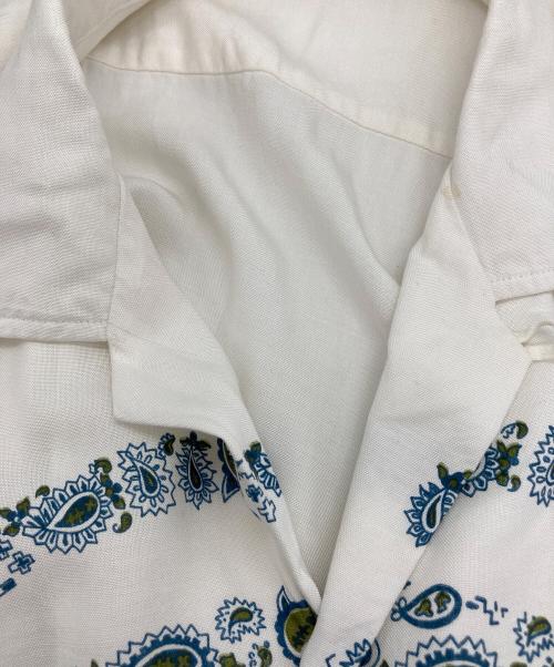 Pilgrim（ピルグリム）PILGRIM (ピルグリム) ［古着］オープンカラーシャツ ホワイト サイズ:Mの古着・服飾アイテム