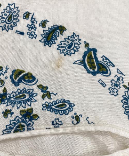 Pilgrim（ピルグリム）PILGRIM (ピルグリム) ［古着］オープンカラーシャツ ホワイト サイズ:Mの古着・服飾アイテム