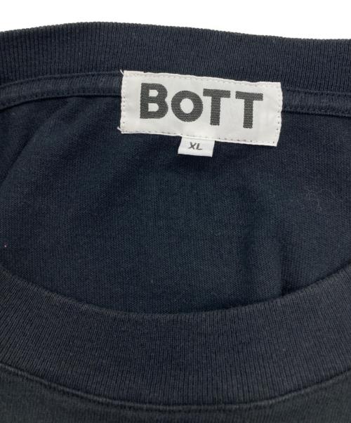 BoTT（ボット）BoTT (ボット) BLANKMAG (ブランクマグ) プリントTシャツ ブラック サイズ:XLの古着・服飾アイテム
