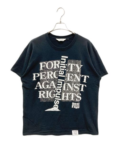 FORTY PERCENT AGAINST RIGHTS（フォーティー パーセント アゲインスト ライツ）FORTY PERCENT AGAINST RIGHTS (フォーティー パーセント アゲインスト ライツ) UNDER R EVENT SPECIAL T-SHIRT ブラック サイズ:Mの古着・服飾アイテム