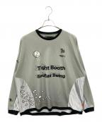 TIGHTBOOTH PRODUCTION×Sauras Beingタイトブースプロダクション×ソーラス ビーイング）の古着「L/S SOCCER JERSEY」｜カーキ