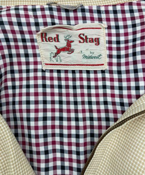 Red Stag（レッド スタグ）Red Stag (レッド スタグ) ［古着］ヴィンテージギャバジャン ベージュ サイズ:記載なしの古着・服飾アイテム