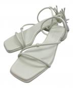 CHARLES & KEITH×YVMINチャールズアンドキース×イヴミン）の古着「ストラッピー タイアラウンドサンダル&フルーツチャームセットストラッピー タイアラウンドサンダル&フルーツチャームセット」｜グリーン