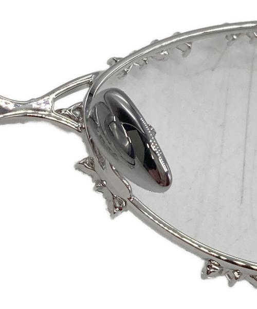 YVMIN（イヴミン）YVMIN (イヴミン) GEMSTONE PATCH UP GLASSES シルバーの古着・服飾アイテム