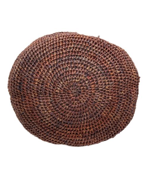 HELEN KAMINSKI（ヘレンカミンスキー）HELEN KAMINSKI (ヘレンカミンスキー) ラフィア ワンショルダーバッグ ブラウンの古着・服飾アイテム