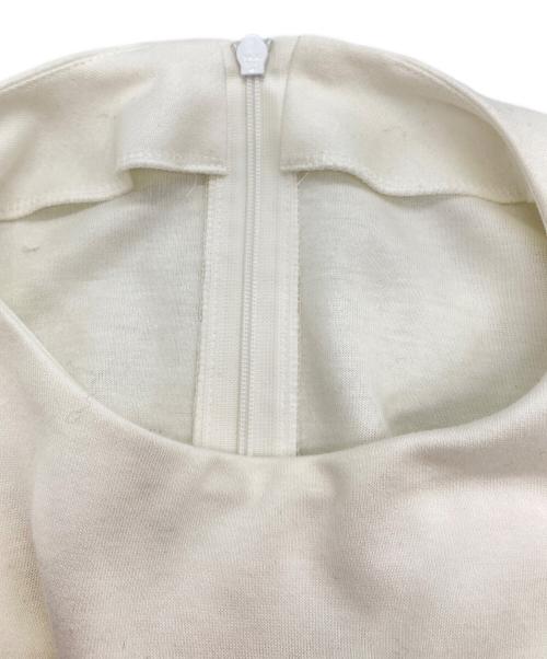 cygne（シーニュ）cygne (シーニュ) エンビトップス Mathieu ホワイト サイズ:FREEの古着・服飾アイテム