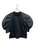 sacai（サカイ）の古着「Poplin x Jersey T-Shirt」｜ブラック