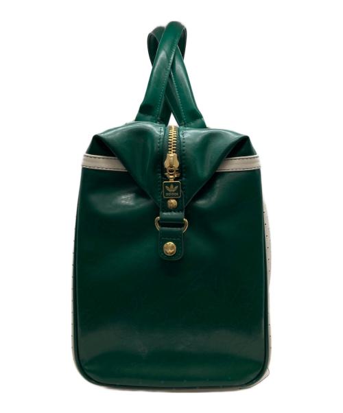 adidas（アディダス）adidas (アディダス) ボウリングバッグ ホワイト×グリーンの古着・服飾アイテム