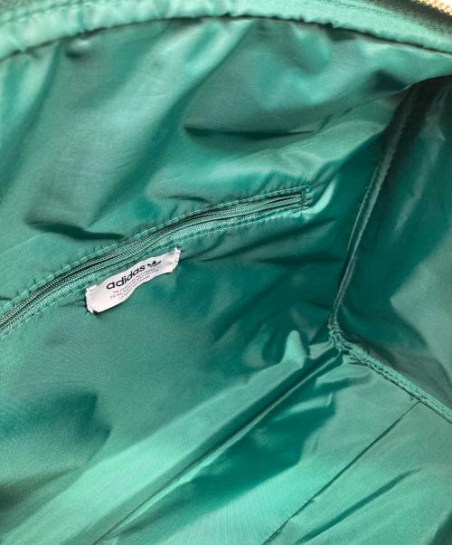 adidas（アディダス）adidas (アディダス) ボウリングバッグ ホワイト×グリーンの古着・服飾アイテム