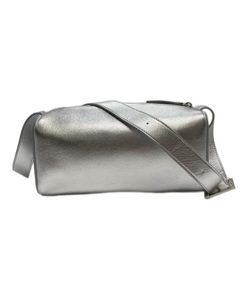SALON adam et rope'（サロンアダムエロペ）SALON adam et rope' (サロンアダムエロペ) レザーボックスショルダーバッグ シルバーの古着・服飾アイテム