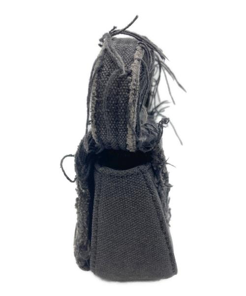 DIESEL（ディーゼル）DIESEL (ディーゼル) 1ディーアール エックスエス ディストレスト クロスボディ バッグ ブラックの古着・服飾アイテム