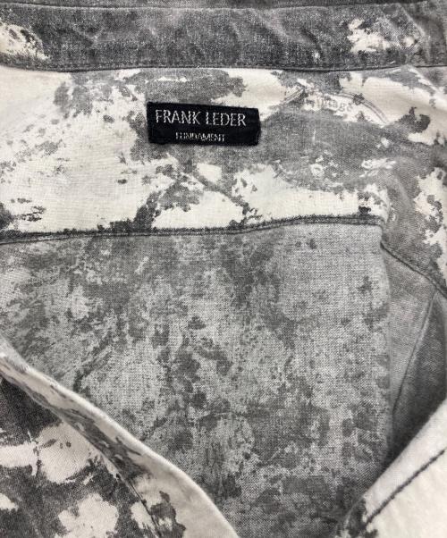 FRANK LEDER（フランクリーダー）FRANK LEDER (フランクリーダー) ブリーチ加工シャツ グレー サイズ:記載なしの古着・服飾アイテム