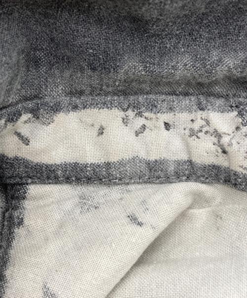 FRANK LEDER（フランクリーダー）FRANK LEDER (フランクリーダー) ブリーチ加工シャツ グレー サイズ:記載なしの古着・服飾アイテム