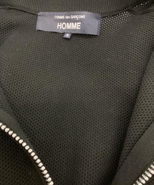 COMME des GARCONS HOMME（コムデギャルソン オム）COMME des GARCONS HOMME (コムデギャルソン オム) エステルメッシュジャケット ブラック サイズ:Sの古着・服飾アイテム