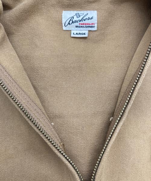 BACKERS（バッカーズ）Backers (バッカーズ) アクティブジャケット ベージュ サイズ:Lの古着・服飾アイテム
