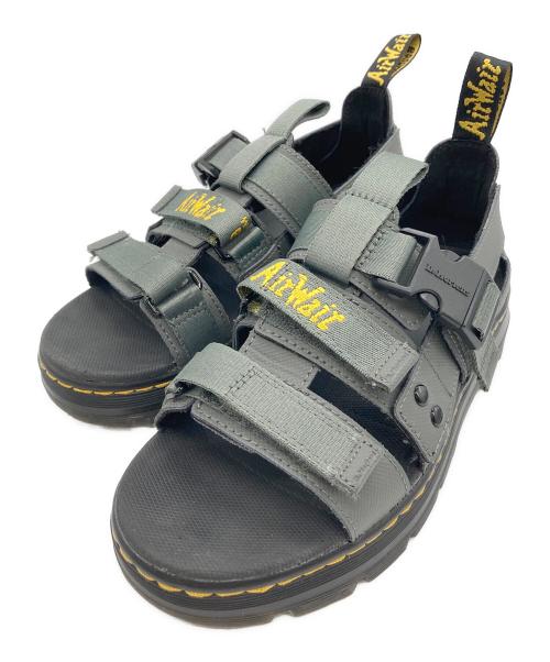 Dr.Martens（ドクターマーチン）Dr.Martens (ドクターマーチン) TRACT PEARSONストラップサンダル グレー サイズ:UK4の古着・服飾アイテム