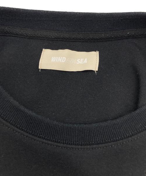 WIND AND SEA（ウィンダンシー）WIND AND SEA (ウィンダンシー) 半袖テックTシャツ ブラック サイズ:Lの古着・服飾アイテム