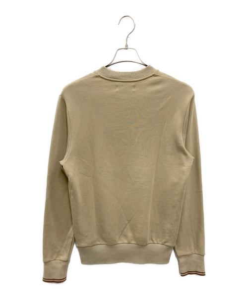 FRED PERRY（フレッドペリー）FRED PERRY (フレッドペリー) Crew Neck Sweatshirt. SWEATSHIRTS オリーブ サイズ:Sの古着・服飾アイテム