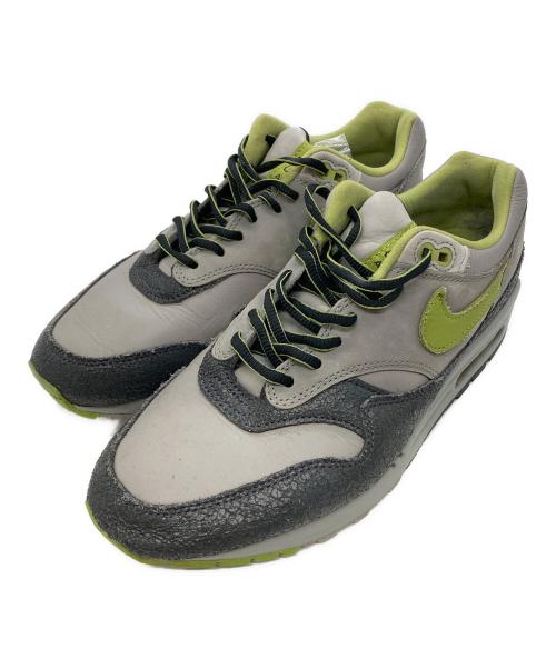NIKE（ナイキ）NIKE (ナイキ) HUF (ハフ) Air Max 1 グレー サイズ:27cmの古着・服飾アイテム