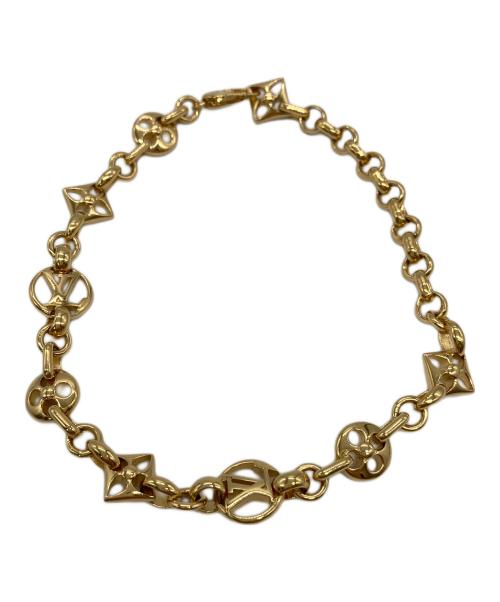 LOUIS VUITTON（ルイ ヴィトン）LOUIS VUITTON (ルイ ヴィトン) ブレスレット・クレイジー イン ロック ゴールドの古着・服飾アイテム