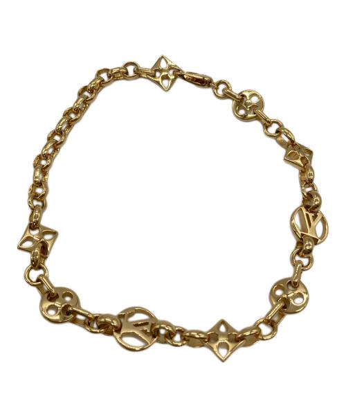 LOUIS VUITTON（ルイ ヴィトン）LOUIS VUITTON (ルイ ヴィトン) ブレスレット・クレイジー イン ロック ゴールドの古着・服飾アイテム