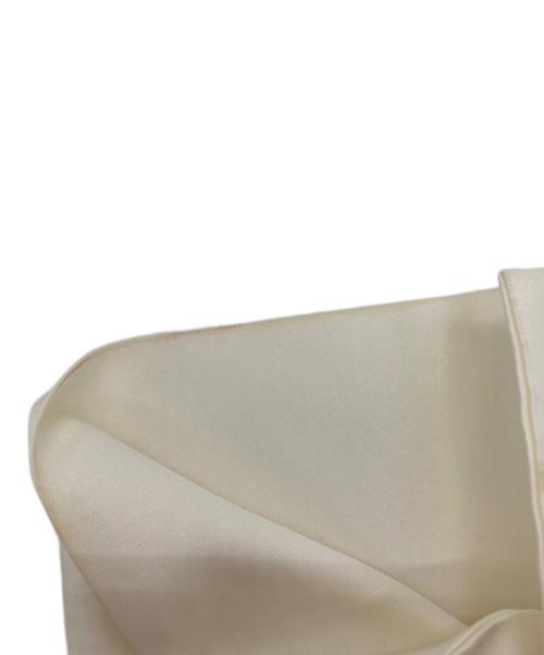 CHAOS（カオス）Chaos (カオス) トリムサテンシャツワンピース ホワイト サイズ:SIZE FREEの古着・服飾アイテム