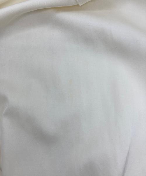 CHAOS（カオス）Chaos (カオス) トリムサテンシャツワンピース ホワイト サイズ:SIZE FREEの古着・服飾アイテム